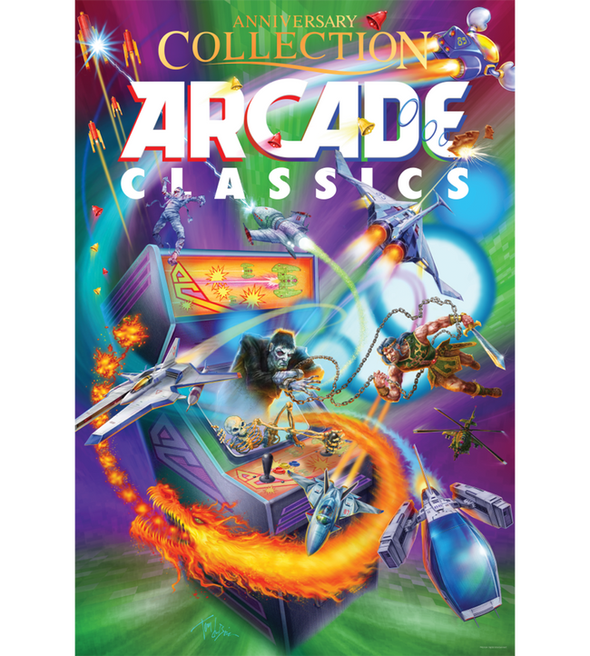 Arcade Classics Anniversary Collection Poster