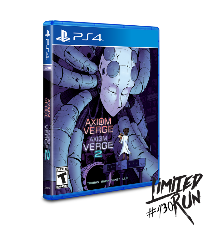 Limited Run #430: Axiom Verge 1 & 2 Double Pack (PS4)