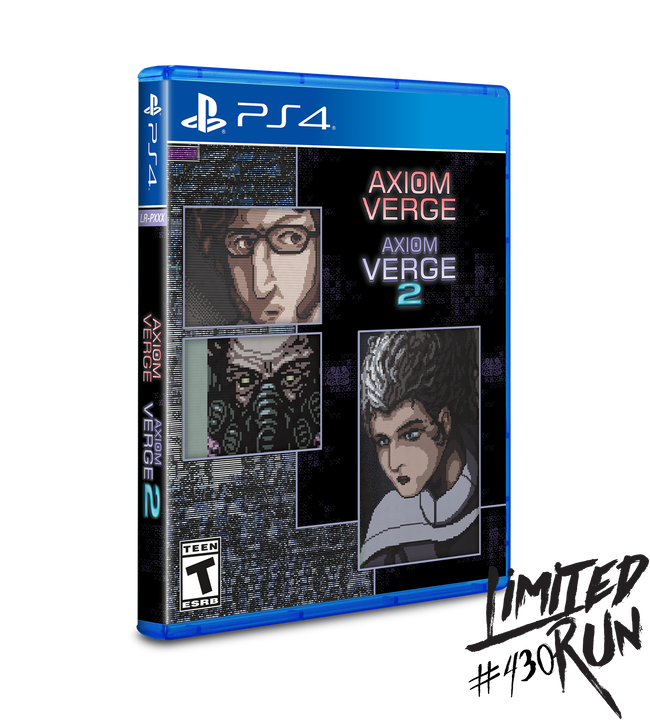 Limited Run #430: Axiom Verge 1 & 2 Double Pack (PS4)