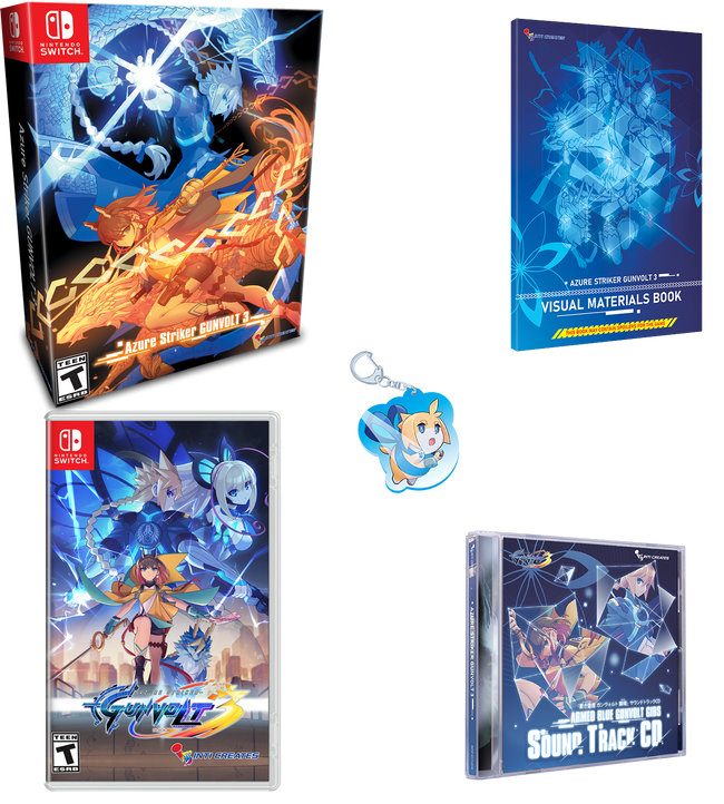 Azure Striker Gunvolt 3 Collector's Edition (Switch)