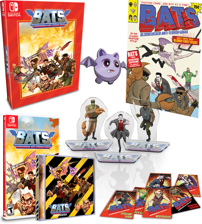 BATS: Bloodsucker Anti-Terror Squad Collector’s Edition (Switch)