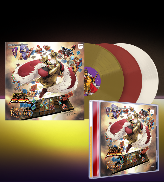 Shovel Knight: King of Cards + Showdown The Definitive Soundtrack (CD or Vinyl)