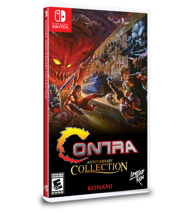 Switch Limited Run #140: Contra Anniversary Collection