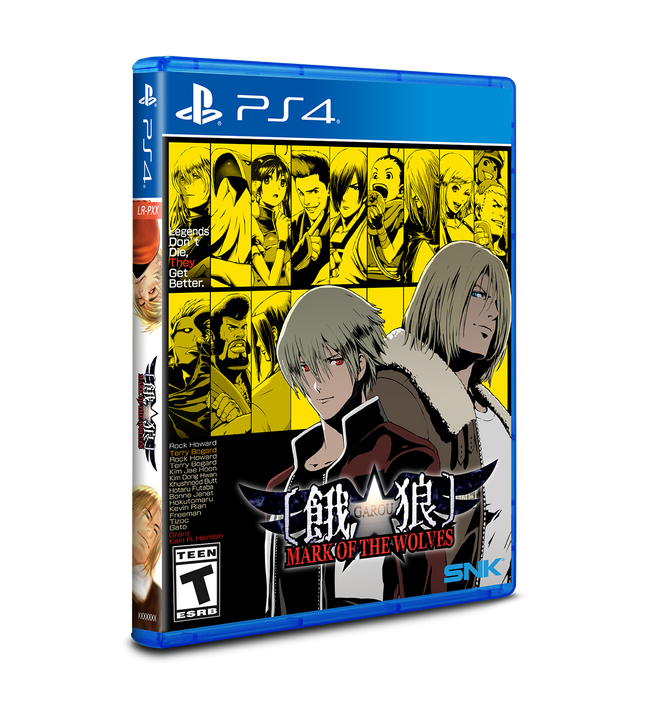 Limited Run #354: GAROU: MARK OF THE WOLVES (PS4)