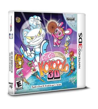 Go! Go! Kokopolo 3D Space Recipe For Disaster (3DS)