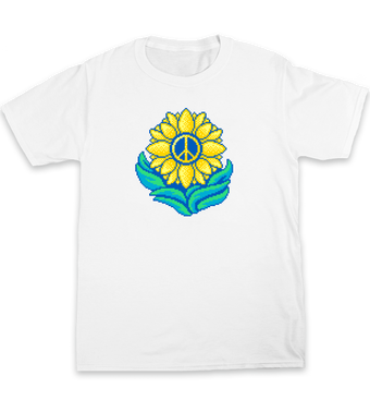 Limited Run Games Ukraine Sunflower T-Shirt