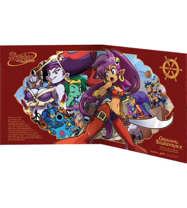 Shantae and the Pirate's Curse - 2LP Vinyl Soundtrack