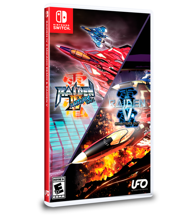 Raiden IV x MIKADO remix & Raiden V: Director's Cut Dual Pack (Switch)