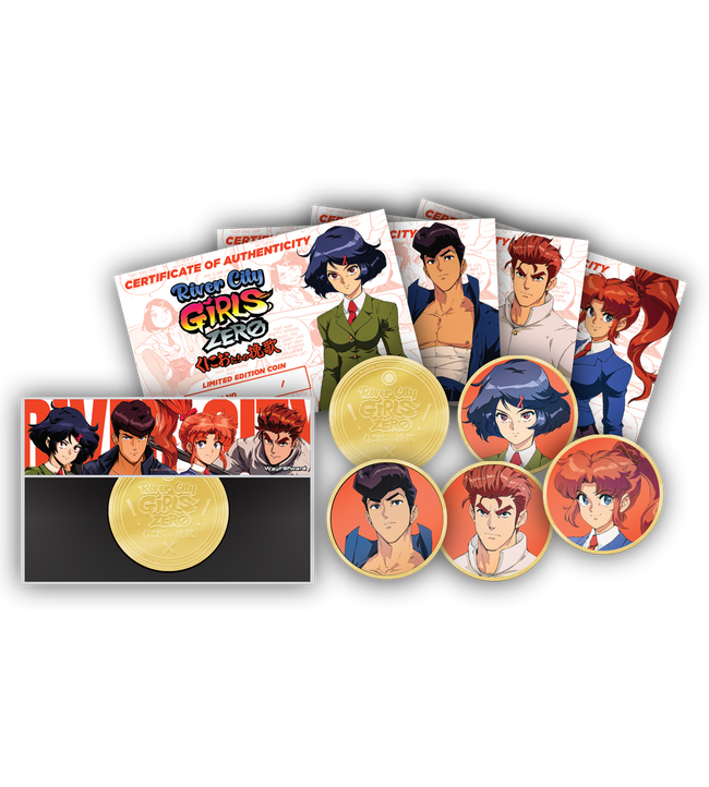 River City Girls Zero Collectible Coin Set