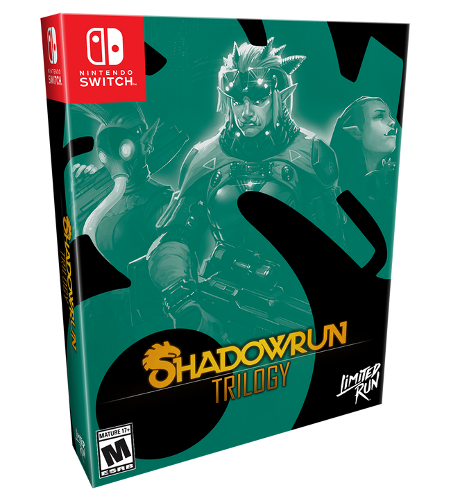 Switch Limited Run #163: Shadowrun Trilogy Collector's Edition