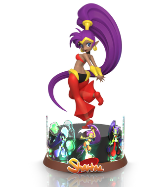 Shantae 20th Anniversary Statue