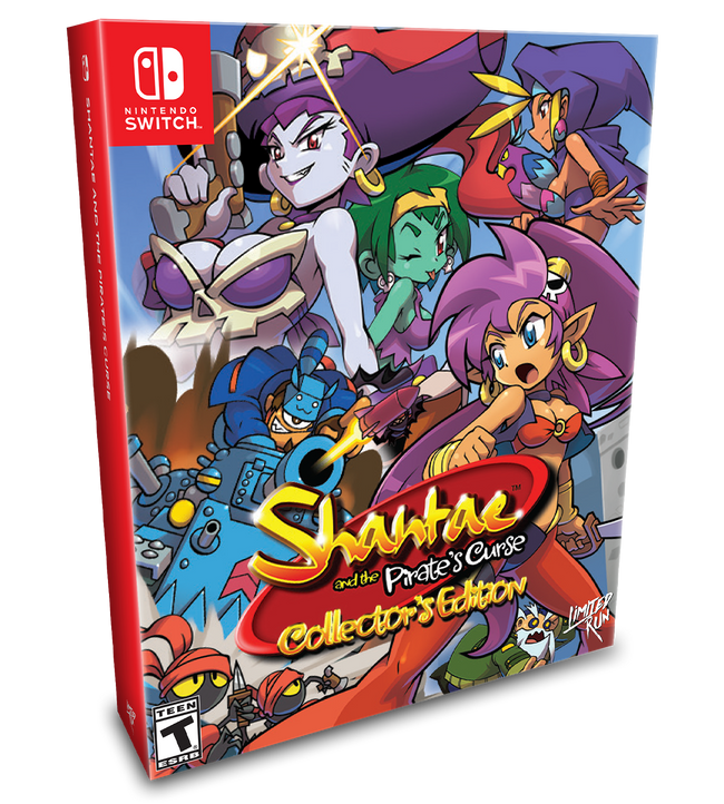 Switch Limited Run #21: Shantae and the Pirate's Curse Collector's Edition