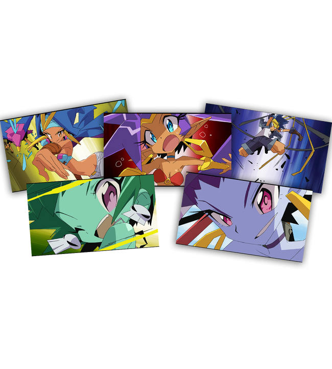 Shantae and the Seven Sirens Studio TRIGGER Animation Stickers