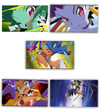 Shantae and the Seven Sirens Studio TRIGGER Animation Stickers