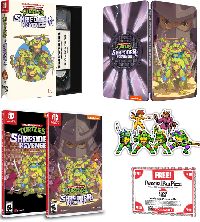 Teenage Mutant Ninja Turtles: Shredder's Revenge Classic Edition (Switch)