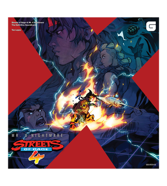 Streets of Rage 4 Mr. X Nightmare - Vinyl Soundtrack