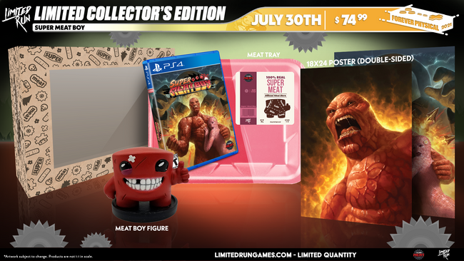 Limited Run #410: Super Meat Boy Collector's Edition (PS4)