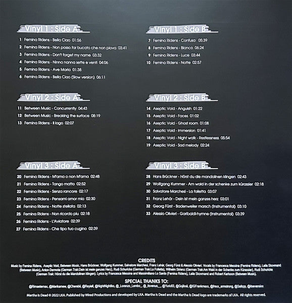 Martha is Dead - 3LP Vinyl Soundtrack