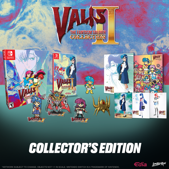 Switch Limited Run #162: Valis: The Fantasm Soldier Collection II Collector's Edition